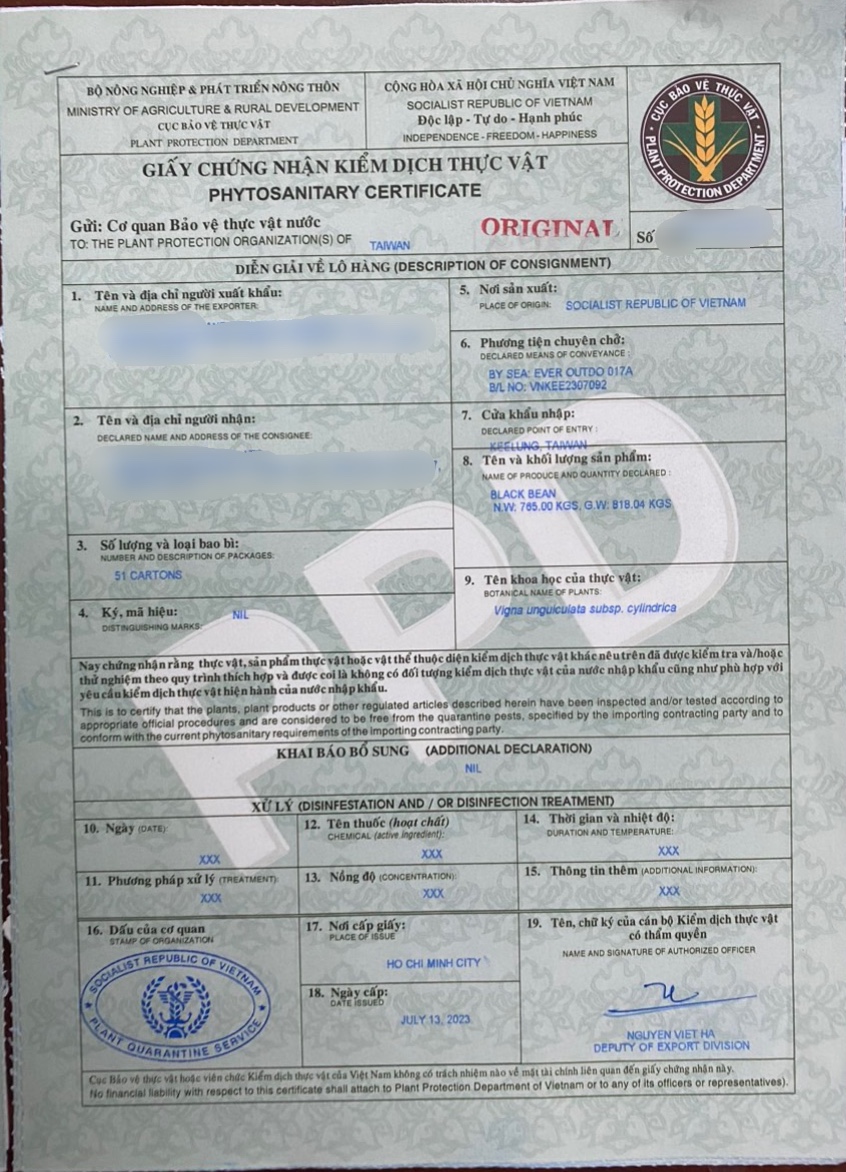 Dịch Thực Vật Xuất Khẩu (3)